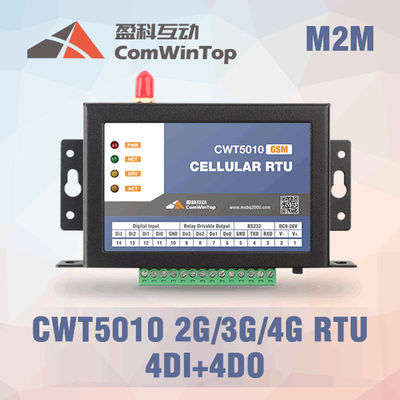China CWT5010 Industrial Gsm Rtu Controller Sms Alarm With 4 Di and 4Do supplier