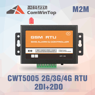 China CWT5005B Industrial GSM RTU Controller SMS Alarm With 2Di 1 Relay Output supplier