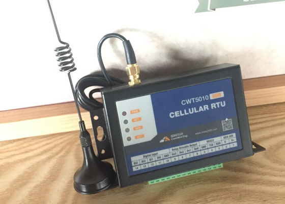 China 4 DI SMS Telemetry Module GSM RTU Controller Activate Output With Inside Battery supplier