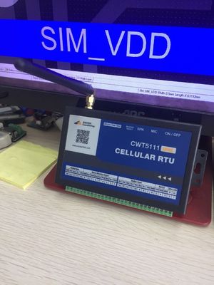 China Sim Card Cellular M2M Gateway 33Hz 10 - Bit Precision With Double Watchdog supplier