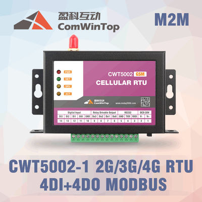 China CWT5110 Wireless Modbus RTU GPRS I O Module With 4 Di 4Do Environmental Monitoring supplier